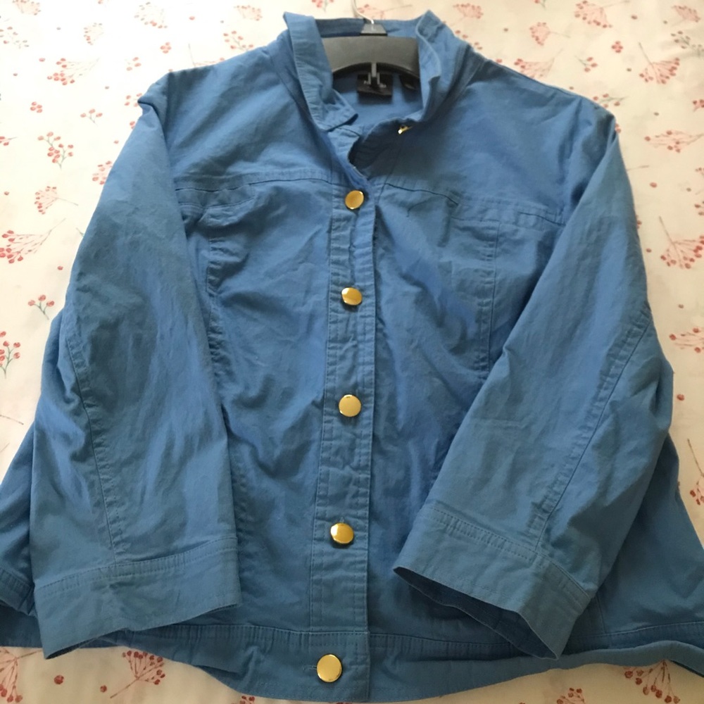 Blue jacket